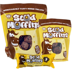 Likit Stud Muffins Horse Treats Oats, Wheat, Molasses, Linseed and Fenugreek 15/45
