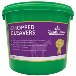 Global Herbs Chopped Cleavers Herbal Fluid Retention Swelling Urinary Supplement