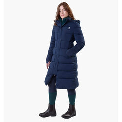 Horseware Verve Ladies Long Knee Length Waterproof Warm Quilted Padded Puff Coat
