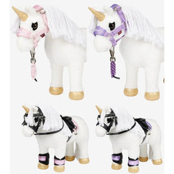 LeMieux Toy Pony Sets Kids Mini Play Unicorn Shimmer Saddlepad Boots Headcollar