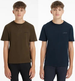 LeMieux Young Rider Boys T-Shirt Teens Soft Brushed Cotton Jersey Fabric Age9-14