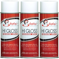 Shapley's Hi Gloss Highlights Shine Conditioning Coat Finishing Spray Areosol