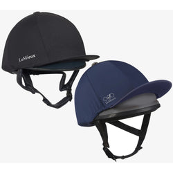 LeMieux Pro Mesh Hat Silk Skull Cap Hat Cover Vented Airflow Lycra XC Black/Navy