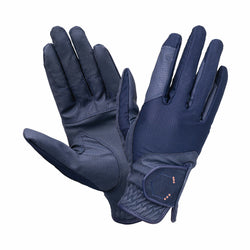 Coldstream Next Generation Blakelaw Diamante Kids Riding Gloves Black/Navy XS-XL