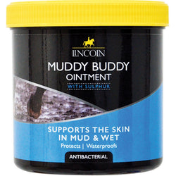Lincoln Muddy Buddy Antibacterial Ointment + Sulphur Protects and Waterproofs 500g