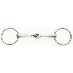 Lorina Single Jointed Loose Ring Weymouth Bradoon Snaffle Bit Dressage Legal
