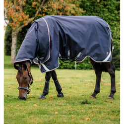 Horseware Rambo Limited Edition Ripstop Duo Special 100g Turnout Plus Hood Navy