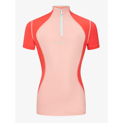 LeMieux Harlow Young Rider Short Sleeve Base Layer Kids Teens XC Top Shirt 3-14