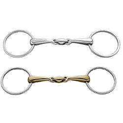 Sprenger Double Jointed Snaffle Bit Stainless Steel/Copper Plus 115-145mm 40905