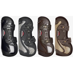 LeMieux Exo-Flex Tendon Boots Open Fronted Carbon Shock Foam Airflow ShowJumping