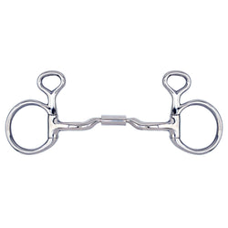 Myler 04 Baucher Hanging Cheek Low Port Comfort Snaffle Level 2 BD Legal 89-4104