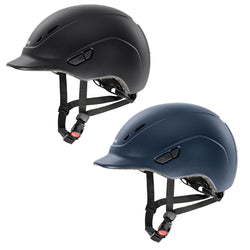 Uvex KIDDOX Matt Childrens Kids Mini Junior Riding Hat Black/Navy XXXS-S 49-54cm