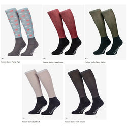 LeMieux Footsie Adults Thin Close Contact Technical Cotton Riding Socks Slimline