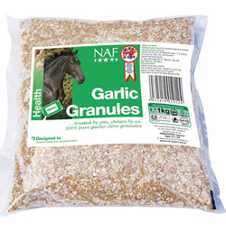 NAF 100% Natural Garlic Granules Supplement General Health Wellbeing 1-3kg Refil