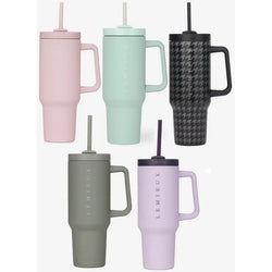 LeMieux Sports Cup Vacuum Insulated Drinks Mug Water Bottle Blossom/Aqua/Aspen