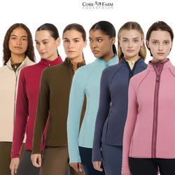 LeMieux Faye Fleece Zip Through Jumper Soft Brushed Fabric Ladies Layer UK6-18