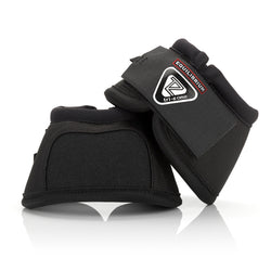 Equilibrium Tri-Zone Over Reach Shaped Bell Boots Strike Guard NoTurn Black S-XL