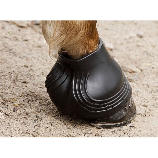 Acavallo Gel Hoof Boots Over Reach Shoe Coverage/Heel and Bulb Protection Cob/Full