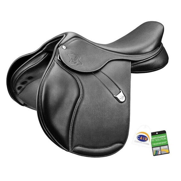 Bates Pony Elevation + Luxe Close Contact Adjustable Saddle CAIR Black/Brown