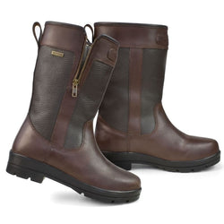 Brogini Abruzzo Mid Calf 3/4 Short Waterproof Country Yard Boots Brown EU37 SALE