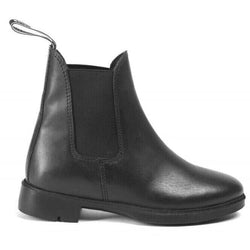 Brogini Pavia Piccino Kids Short Leather Riding Jodhpur Boots Brown/Black 9-2.5