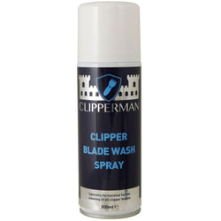 Clipperman Clipper Blade Wash Spray Clean Trimmer Clipper Hygienic 200ml CLP0075