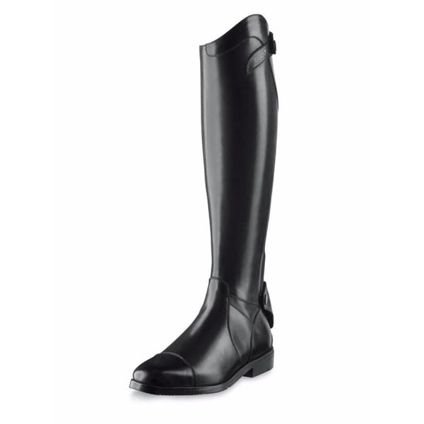 EGO7 Aries Long Tall Italian Leather Riding Boot Without Laces Black 36-45