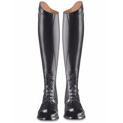 EGO7 Orion Long Tall Italian Leather Laced Jumping Riding Boot Black EU39 SALE *SAVE £100*