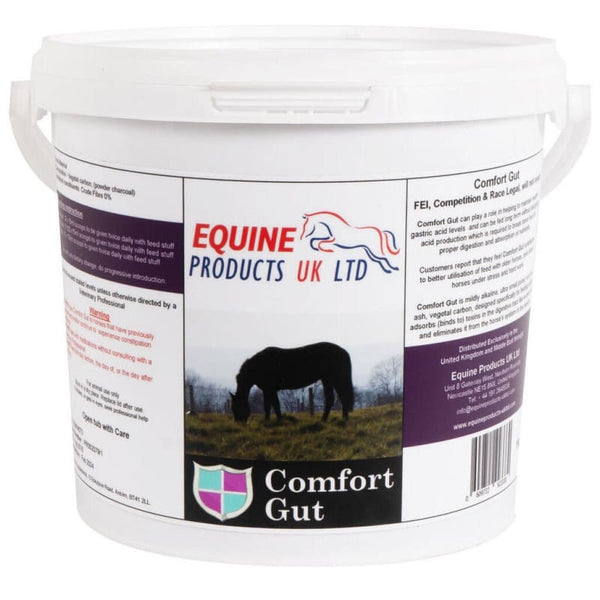 Equine Products UK Comfort Gut Activated Charcoal Digestive Gastric Supplement