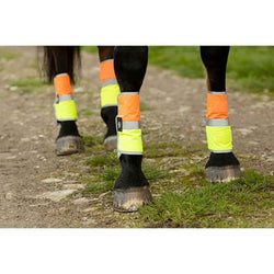 Equisafety Leg Boots Multi-Coloured Waterproof Quilted Hi-Vis Wraps All Colours