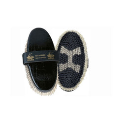 HAAS Cavaliere Brush Long Bristled Horsehair Grooming Body Brush For Shiny Coats