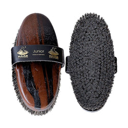 HAAS Junior Body Brush Synthetic Natural and Horsehair Bristles Excellent Cleaning