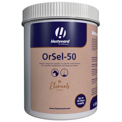 Hestevard OrSel50 Organic Selenium Supplement Healty Metabolism and Immune System
