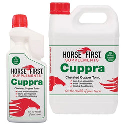 Horse First Cuppra Copper Supplement Aids Iron Absorbsion Skin Coat Hoof Bones