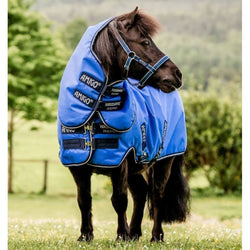 Horseware Amigo Petite Miniature Hero 600d Turnout Rug Plus Hood Lite 0g 2'9-4'0