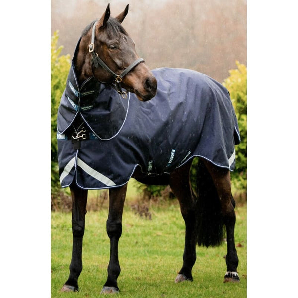 Horseware Rambo Duo Force Turnout Rug + Hood 100g Outer, 100g Liner and 300g Liner