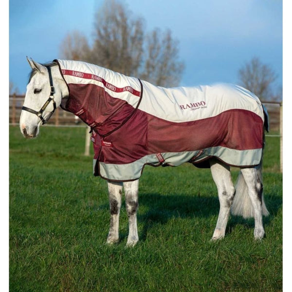 Horseware Rambo Summer Series Disc Waterproof Turnout Fly Rug With Mesh and Liner