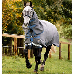 Horseware Rhino Plus Hexstop Turnout Vari-Layer Rug Mediumweight 250g 5'6'-7'3'