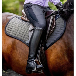 Horseware Tech Comfort Pad Close Contact/Jump/GP Saddle Cloth Square Black/White