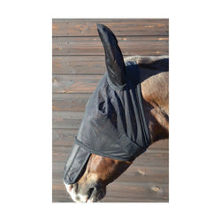 Hy Equestrian Fly Mask with Nose  Sunshield and Ears Made From Anti-UV Material