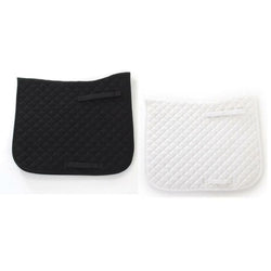 Hy Equestrian HySpeed Raised Wither Dressage Saddle Cloth Saddlepad White/Black
