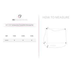 Hy Equestrian HyWither Competition Dressage Saddle Pad Saddle Cloth All Colours