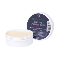 Hy Equestrian Natural Leather Polish 3 Natural Waxes To Condition and Soften Tack
