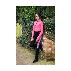 Hy Equestrian Reflector Riding Tights Childrens Kids Hi-Viz Reflective Pull Ups