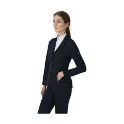 Hy Equestrian Silvia Show Jacket Ladies Non Crease Breathable Navy/Black XS-XL