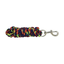 Hy Equestrian Three Toned Lead Rope 2 Meter Multi Coloured Horse and Pony Leadrope SALE