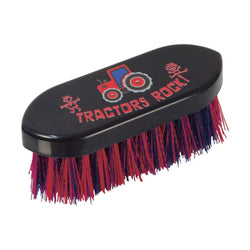 Hy Equestrian Tractors Rock Dandy Brush Horse and Pony Grooming Brush For Kids