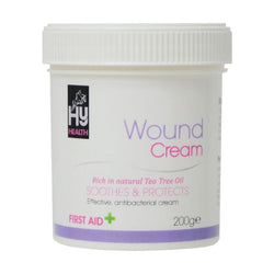 Hy Equestrian Wound Cream Antibacterial First Aid Cream For Minor Wounds 200g