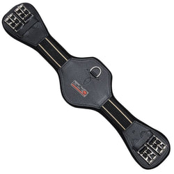 Kieffer EquiConnect Short Dressage Girth Soft Anatomical Ergonomic Black 50-90cm