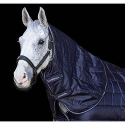 LeMieux Arika Stable-Tek Mediumweight 200g Ripstop Stable Neck Cover Hood Navy